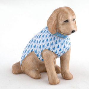 Herend Labradoodle Blue
