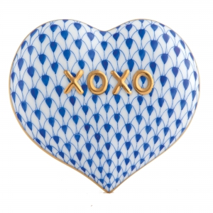 Herend Hugs & Kisses - Sapphire