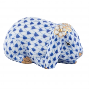 Herend Spring Bunny - Sapphire