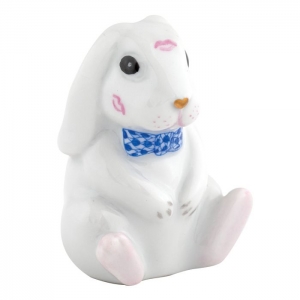Herend Kisses Bunny - Sapphire