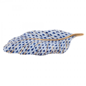 Herend Feather - Sapphire
