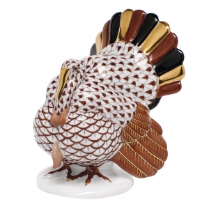 Herend Tom Turkey - Brown