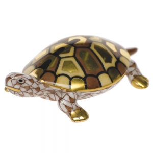 Herend Baby Turtle Chocolate