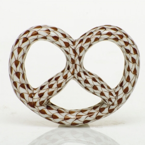 Herend Pretzel - Chocolate
