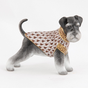 Herend Schnauzer - Chocolate