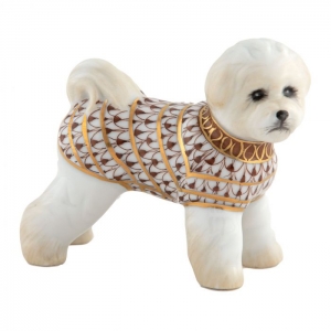 Herend Bichon Frise - Chocolate