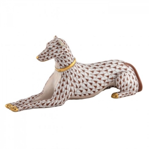 Herend Greyhound - Chocolate