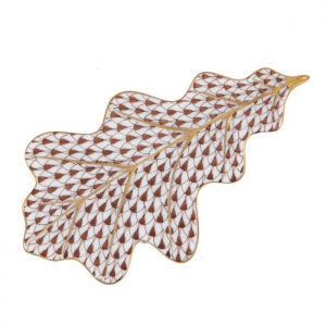 Herend Oak Leaf - Chocolate