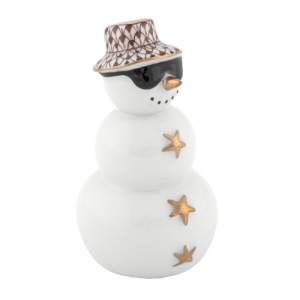 Herend Tropical Snowman - Chocolate