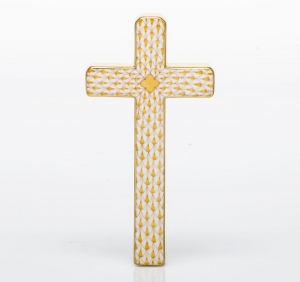 Herend Cross Butterscotch