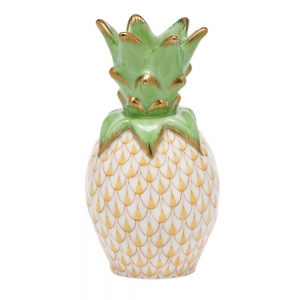 Herend Small Pineapple - Butterscotch