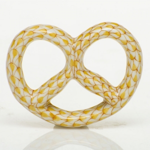 Herend Pretzel - Butterscotch