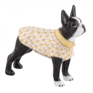 Herend Boston Bull Terrier Butterscotch