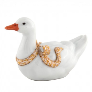 Herend Sitting Duck - Butterscotch