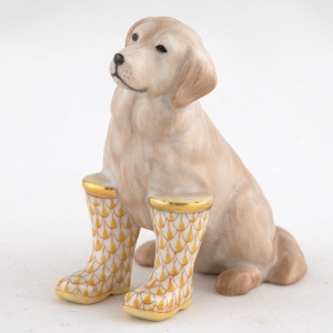 Herend Rainy Day Retriever Butterscotch
