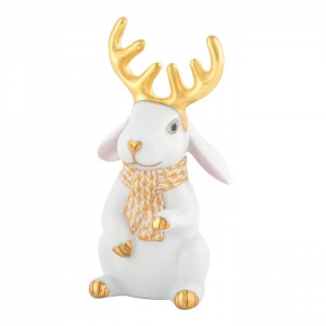 Herend Reindeer Rabbit - Multicolor - Butterscotch
