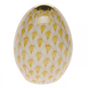 Herend Miniature Egg - Butterscotch