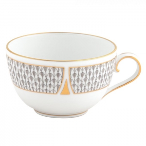 Herend Art Deco Gray Tea Cup - 6 oz.