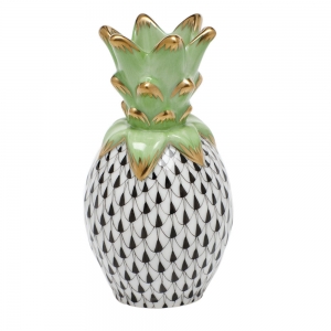 Herend Small Pineapple - Black