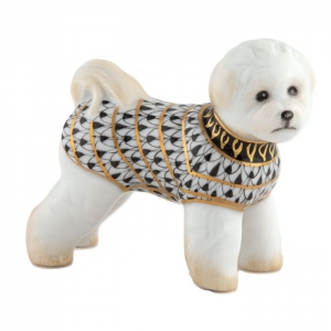 Herend Bichon Frise - Black
