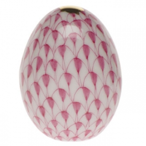 Herend Miniature Egg - Raspberry