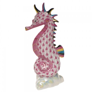 Herend Sea Horse - Raspberry