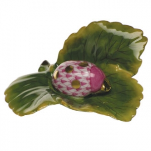 Herend Ladybug Raspberry