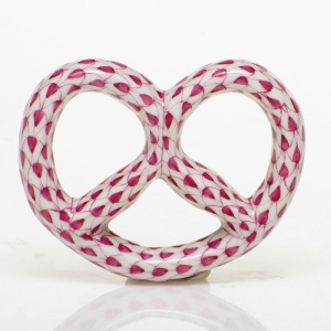 Herend Pretzel - Raspberry