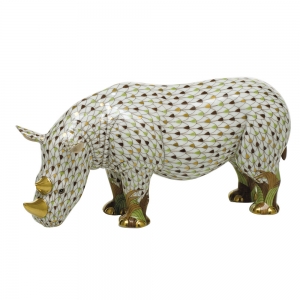 Herend Reserve Collection Rhinoceros