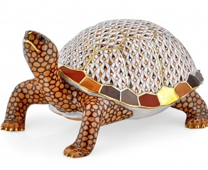 Herend Reserve Collection Box Turtle