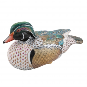 Herend Reserve Collection Wood Duck