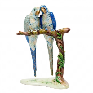 Herend Reserve Collection Pair of Macaws