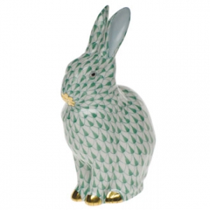 Herend Rabbit Green