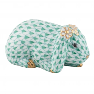 Herend Spring Bunny - Green