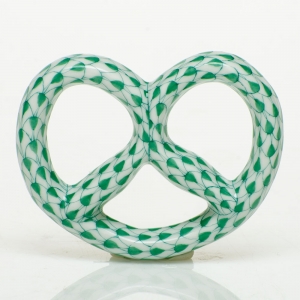 Herend Pretzel - Green