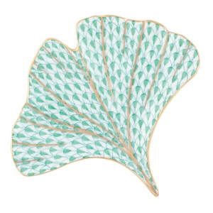 Herend Ginkgo Leaf - Green