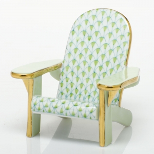 Herend Adirondack Chair Key Lime