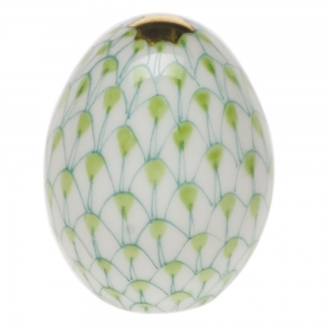 Herend Miniature Egg - Key Lime