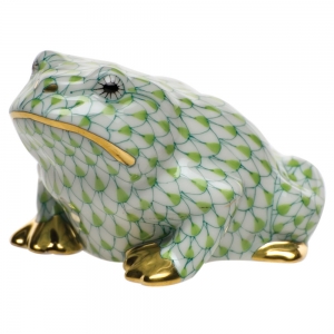 Herend Frog - Key Lime