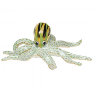 Herend Octopus - Key Lime