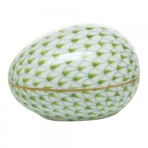 Herend Large Egg - Key Lime