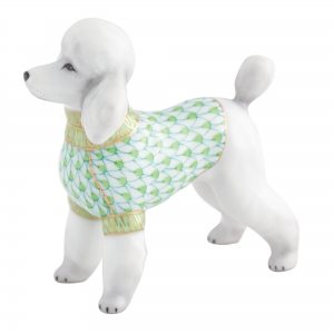 Herend Toy Poodle Key Lime