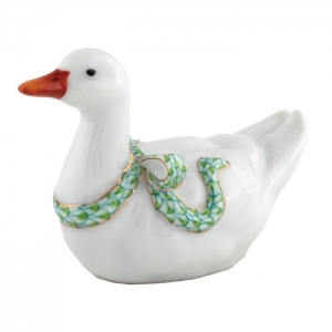 Herend Sitting Duck - Key Lime