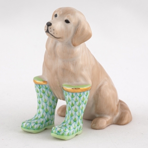 Herend Rainy Day Retriever Key Lime
