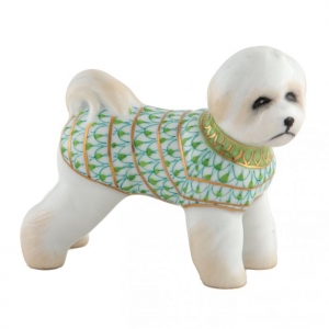 Herend Bichon Frise - Key Lime