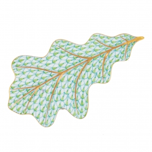 Herend Oak Leaf - Key Lime
