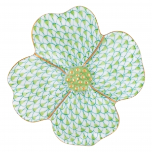 Herend Dogwood Flower - Key Lime