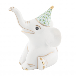 Herend Party Elephant - Key Lime