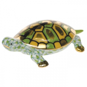 Herend Baby Turtle Key Lime