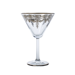 Arte Italica Vetro Platinum Martini - 7 oz.